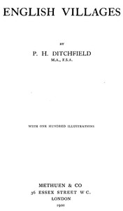 Cover of English Villages