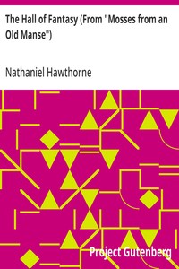 Cover of The Hall of Fantasy (From "Mosses from an Old Manse")