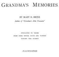 Cover of Grandma's Memories