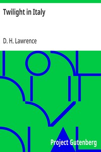 Cover of Twilight in Italy