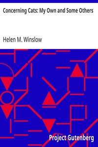 Cover of Concerning Cats: My Own and Some Others
