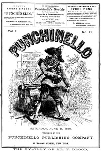 Cover of Punchinello, Volume 1, No. 11, June 11, 1870