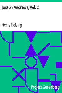 Cover of Joseph Andrews, Vol. 2