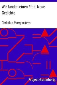 Cover of Wir fanden einen Pfad: Neue Gedichte