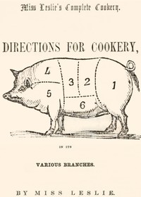 Cover of Directions for Cookery, in its Various Branches