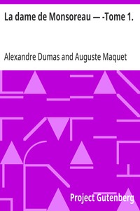Cover of La dame de Monsoreau — ­Tome 1.