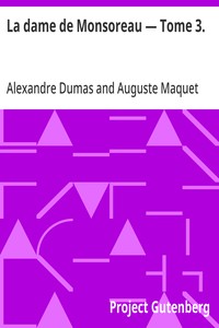 Cover of La dame de Monsoreau — Tome 3.