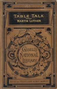 Cover of Selections from the Table Talk of Martin Luther