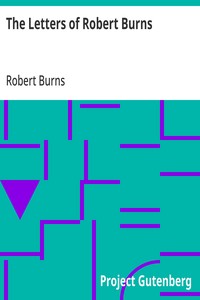 Cover of The Letters of Robert Burns