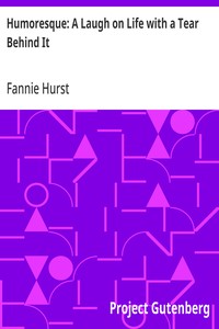 Cover of Humoresque: A Laugh on Life with a Tear Behind It