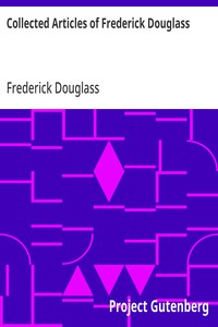 Cover of Collected Articles of Frederick Douglass