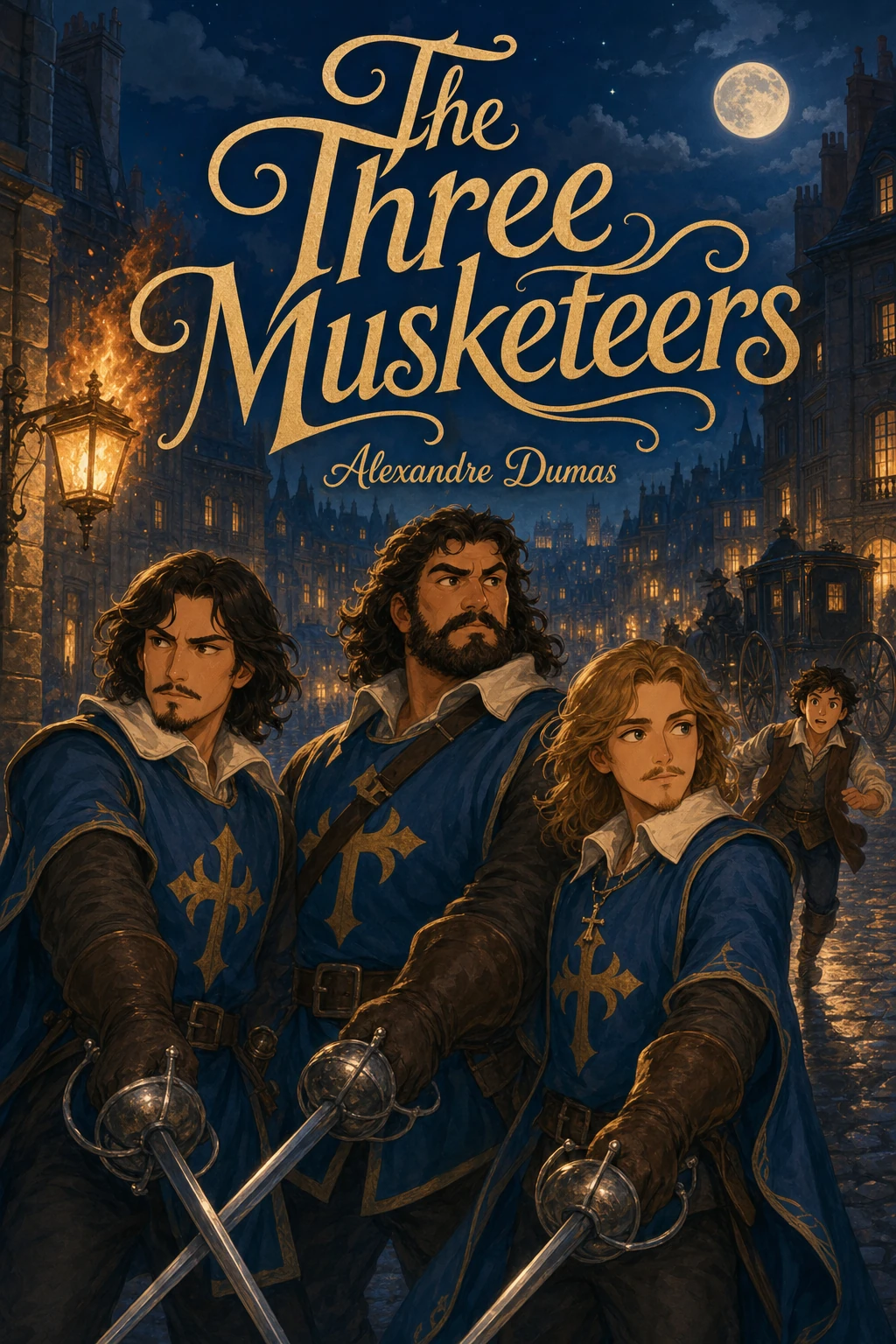 Cover of The three musketeers