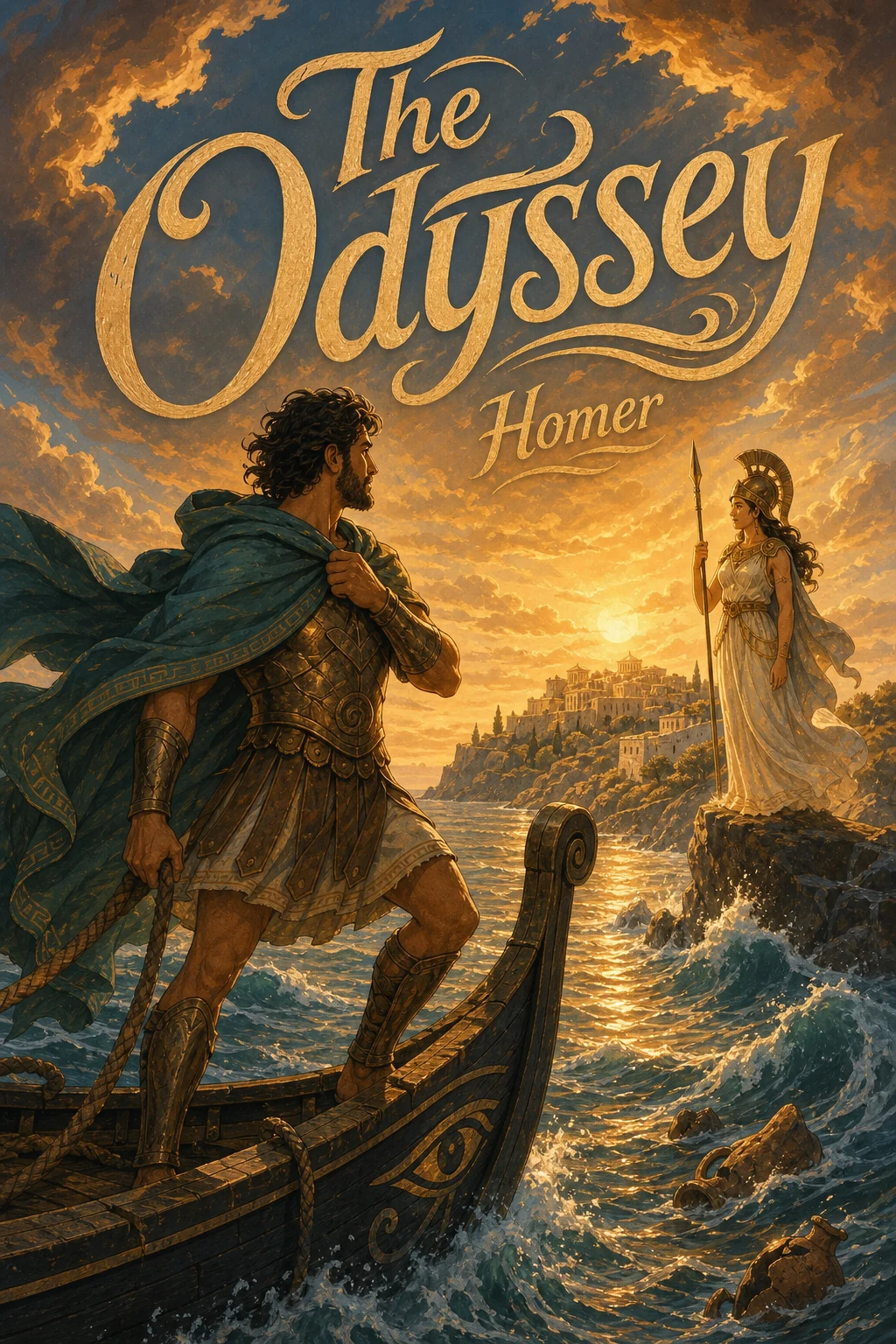 Cover of The Odyssey Rendered into English prose for the use of those who cannot read the original
