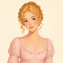 Drawn portrait of Jane Bennet