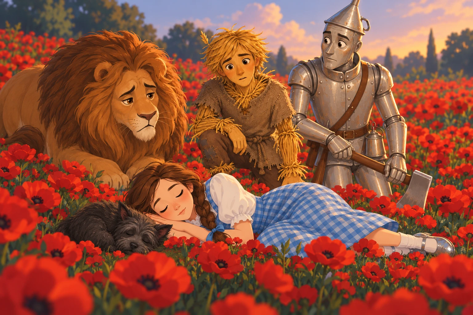 The deadly poppy field