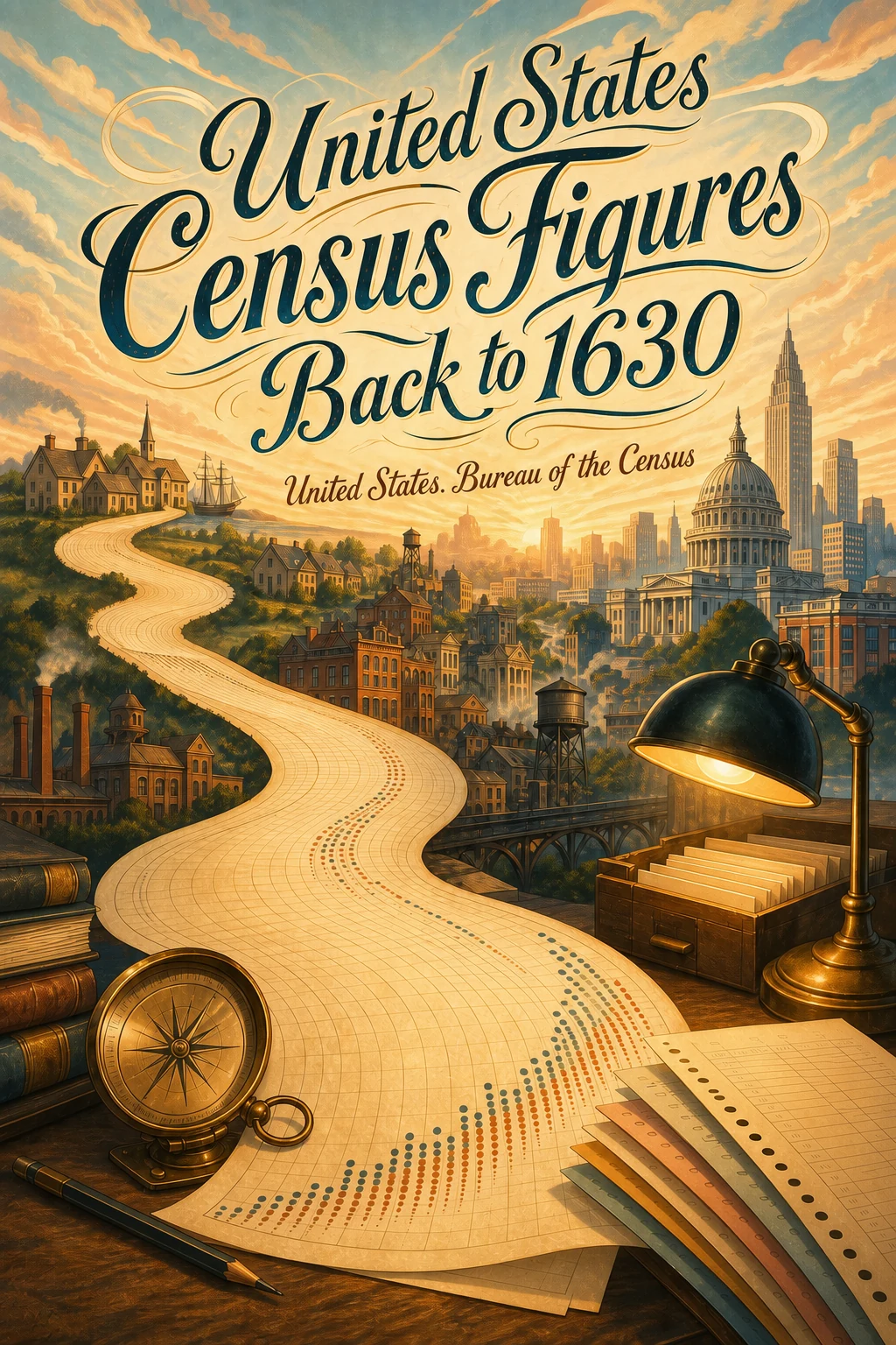 Cover of United States Census Figures Back to 1630