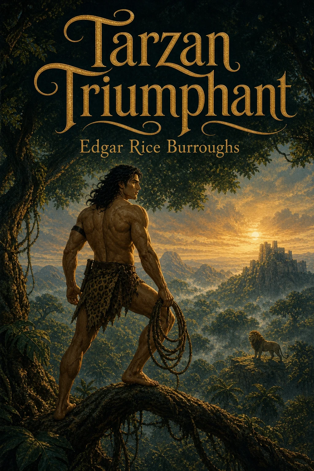 Cover of Tarzan triumphant