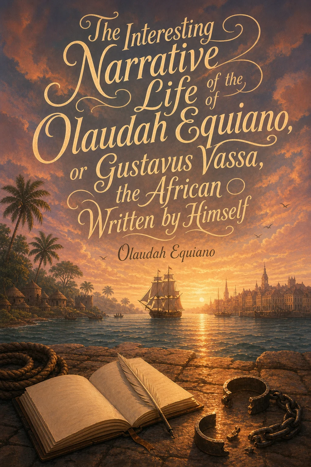 Cover of The Interesting Narrative of the Life of Olaudah Equiano, Or Gustavus Vassa, The African Written By Himself