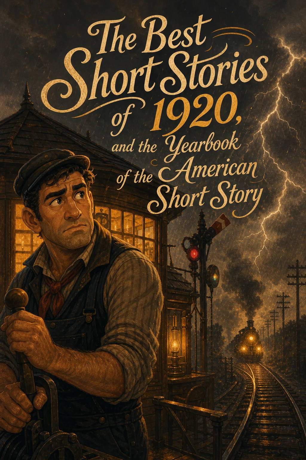 Cover of The best short stories of 1920, and the yearbook of the American short story