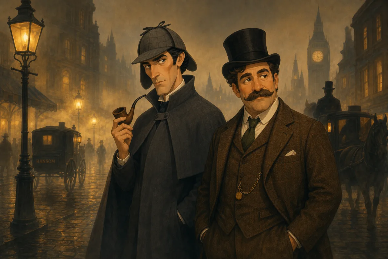 A March evening on Baker Street