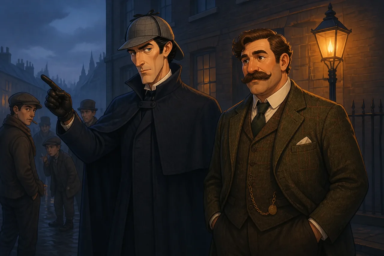 A March evening on Baker Street