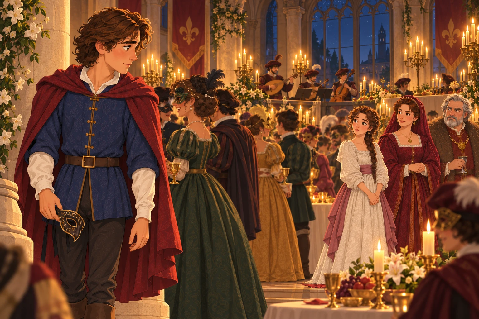 Across the Capulet feast