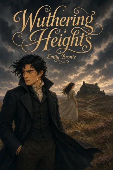 Illustrated cover of Wuthering Heights