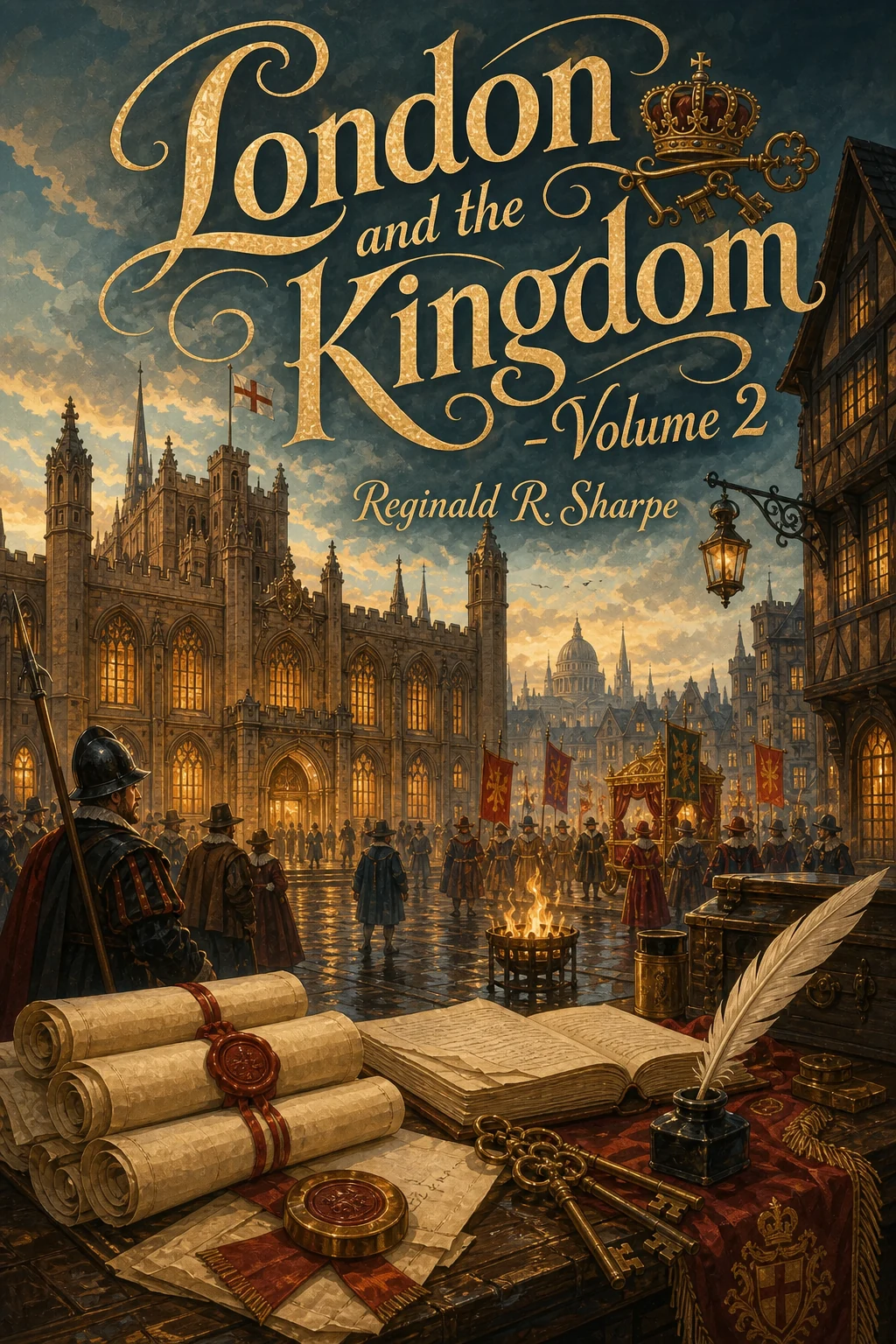 Cover of London and the Kingdom - Volume 2 A History Derived Mainly from the Archives at Guildhall in the Custody of the Corporation of the City of London.