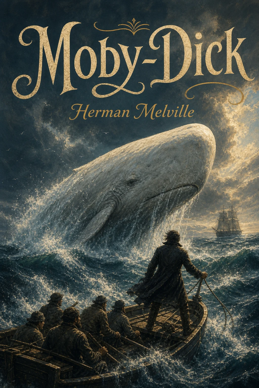 Cover of Moby Dick; Or, The Whale