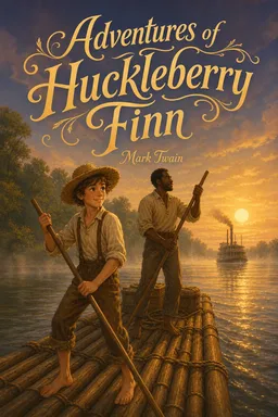 Cover of Adventures of Huckleberry Finn