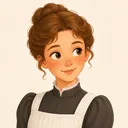 Drawn portrait of Martha Sowerby
