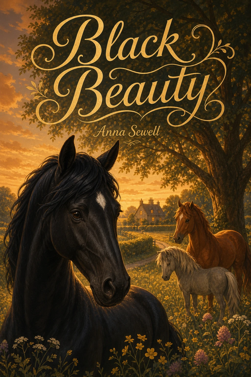 Cover of Black Beauty: The autobiography of a horse