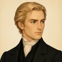 Drawn portrait of St. John Rivers