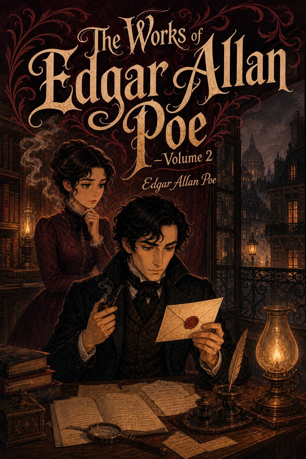 Cover of The Works of Edgar Allan Poe — Volume 2