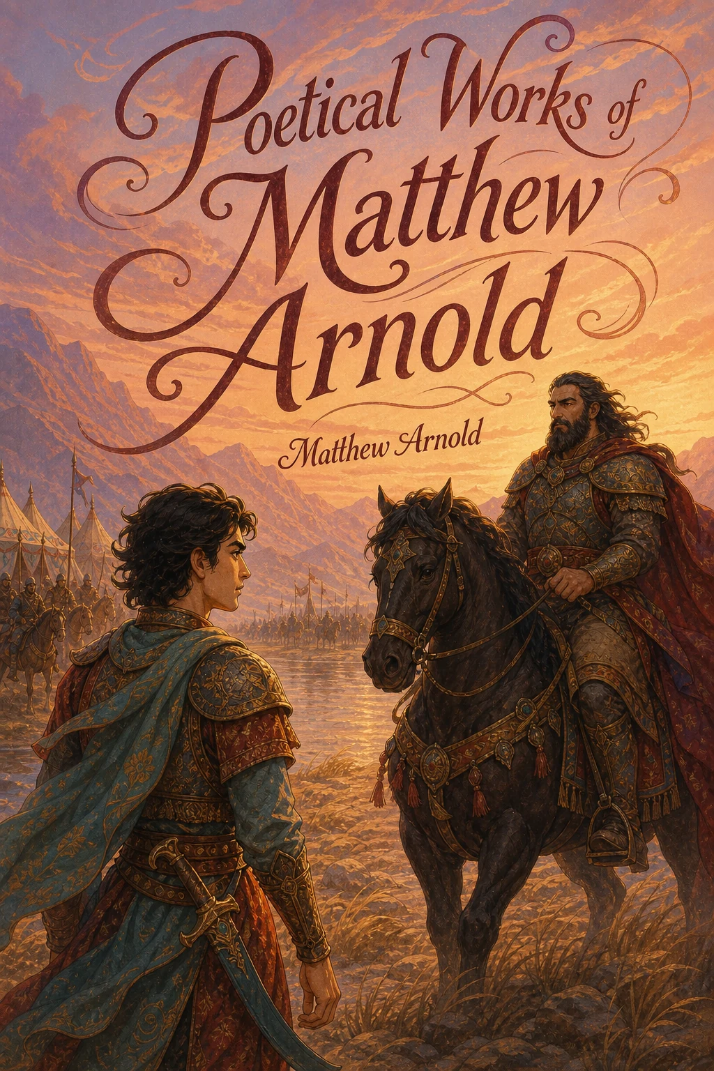 Cover of Poetical Works of Matthew Arnold