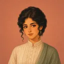 صورة مرسومة لشخصية ابنة الأمير