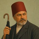 صورة مرسومة لشخصية الرجل الشركسي