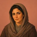 صورة مرسومة لشخصية راحيل