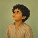 صورة مرسومة لشخصية ولد الصياد