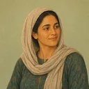 صورة مرسومة لشخصية زوجة الصياد