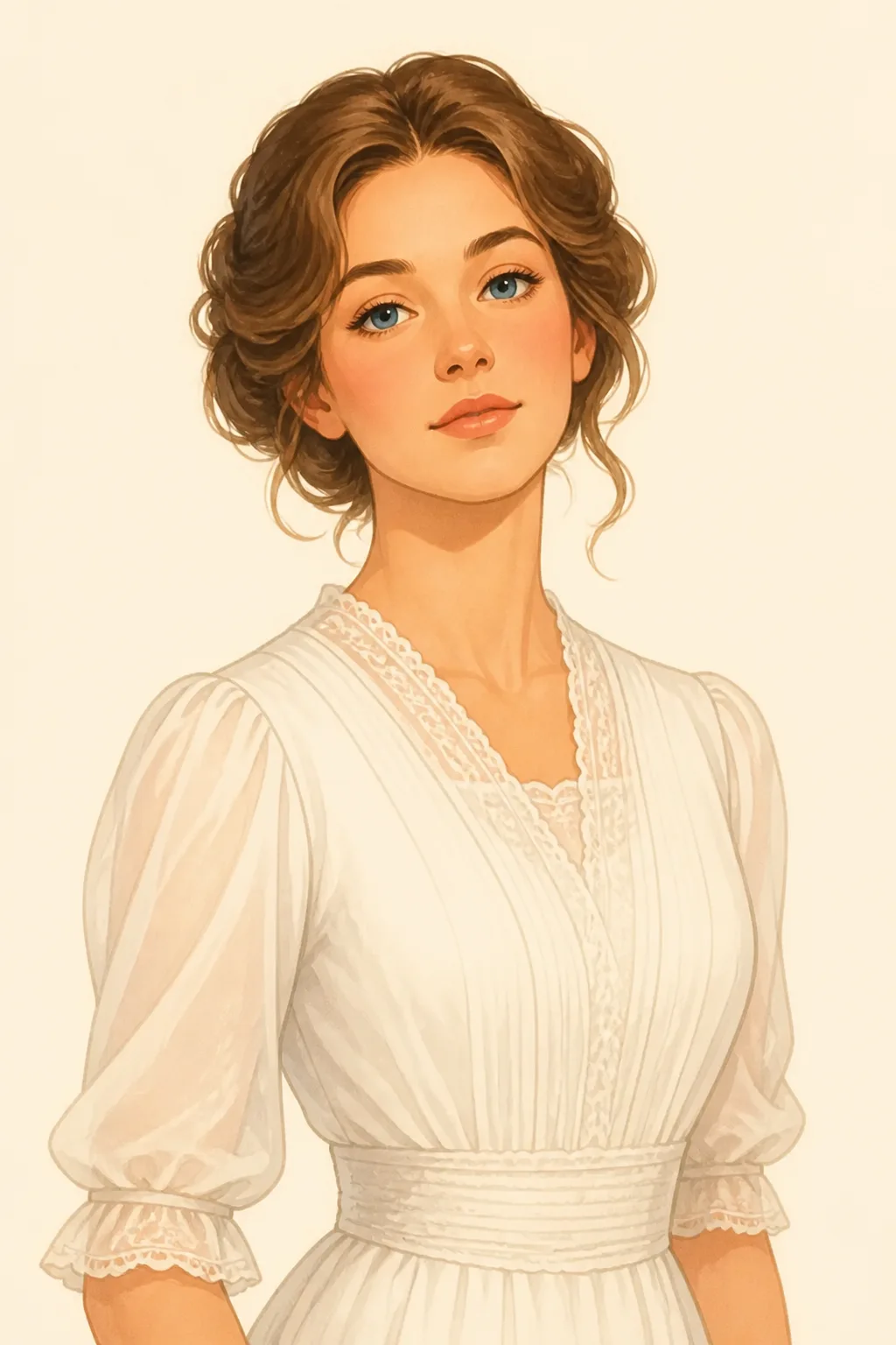 Lucy Honeychurch: character portrait from A Room with a View (Forster, E. M. (Edward Morgan))