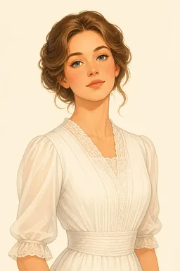Portrait of Lucy Honeychurch