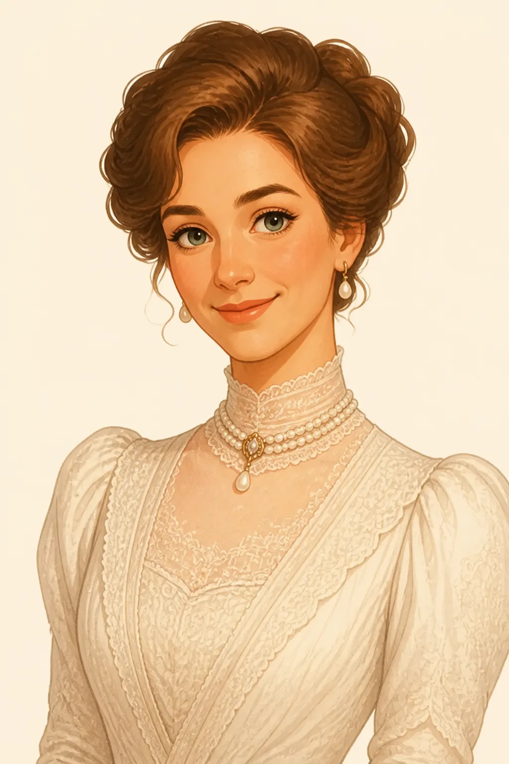 Mrs. Vyse: character portrait from A Room with a View (Forster, E. M. (Edward Morgan))