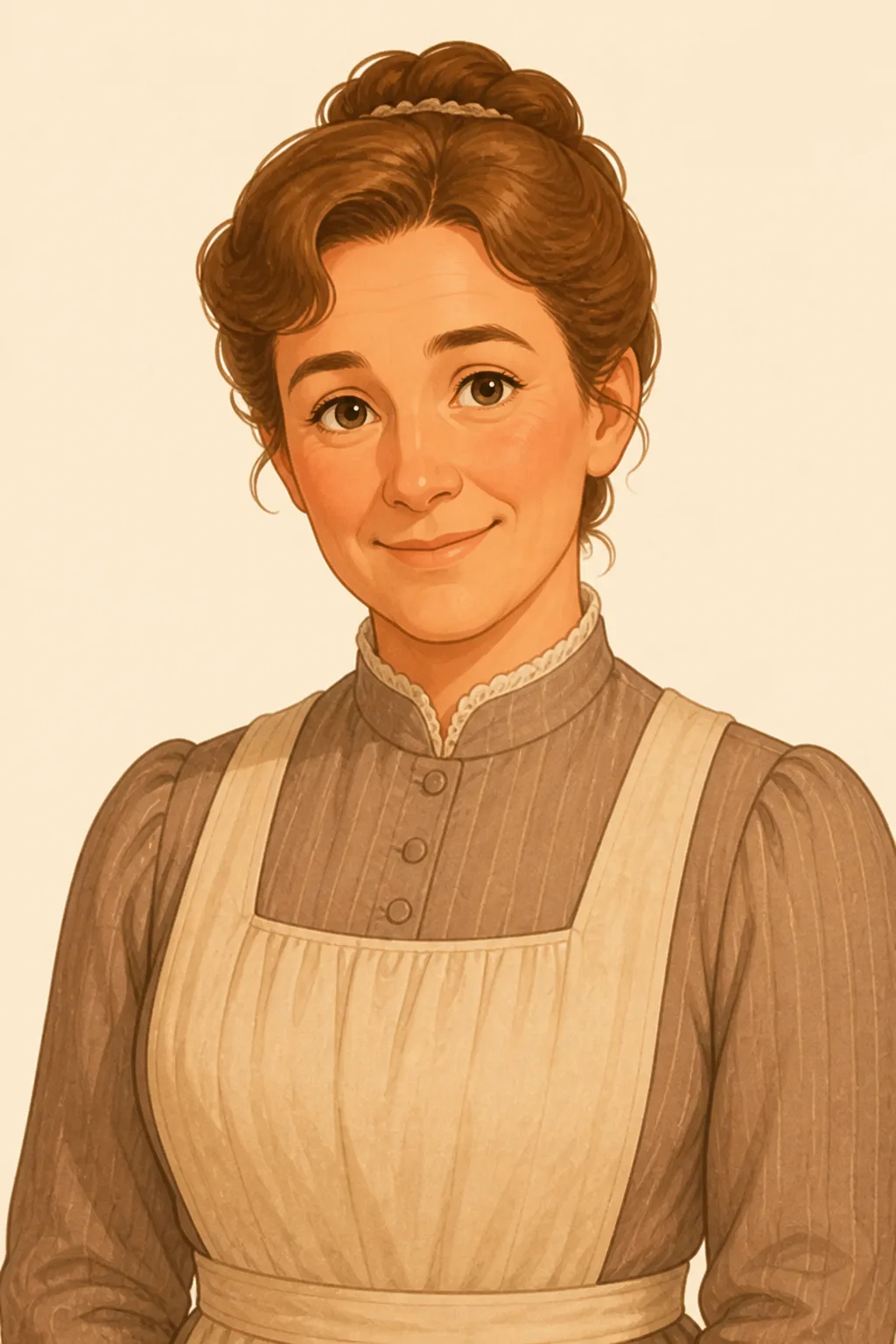 Mrs. Honeychurch: character portrait from A Room with a View (Forster, E. M. (Edward Morgan))