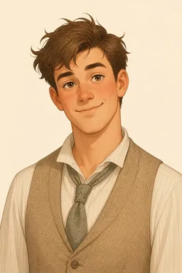 Portrait of Freddy Honeychurch from A Room with a View