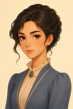 Portrait of Praskovya Ivanovna Bagrova