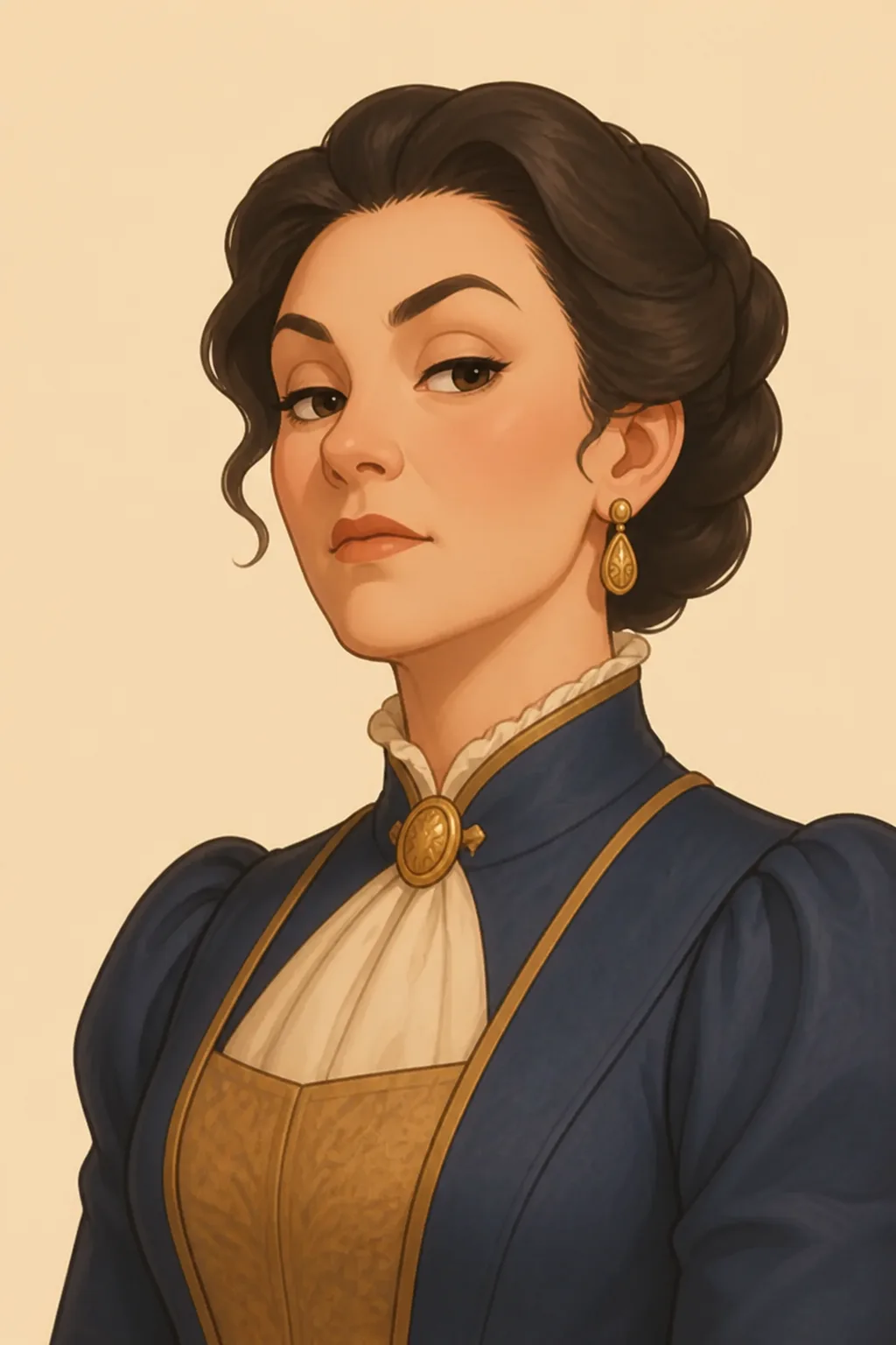 Alexandra Stepanovna Bagrova: character portrait from A Russian Gentleman (Aksakov, S. T. (Sergei Timofeevich))