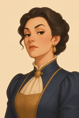 Portrait of Alexandra Stepanovna Bagrova from A Russian Gentleman