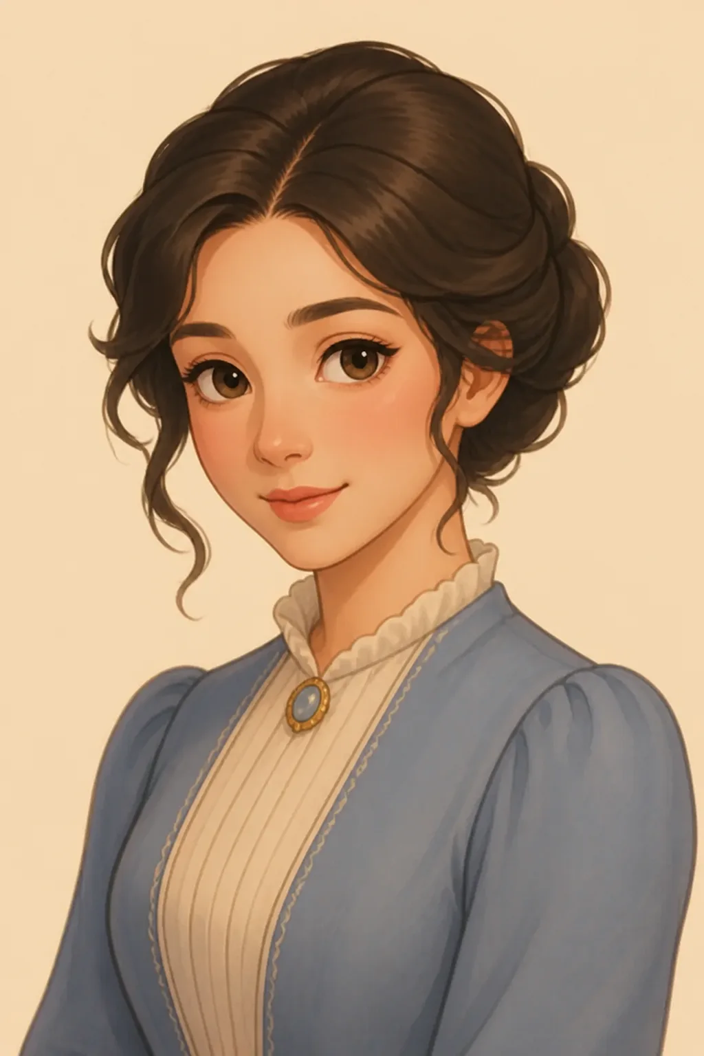 Tatyana Stepanovna Bagrova: character portrait from A Russian Gentleman (Aksakov, S. T. (Sergei Timofeevich))