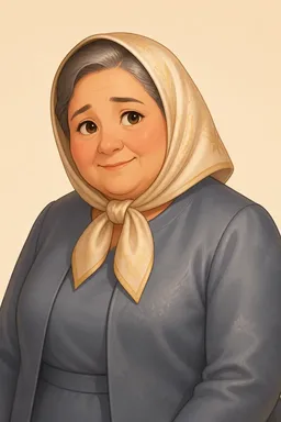 Portrait of Arina Vassilyevna Bagrova